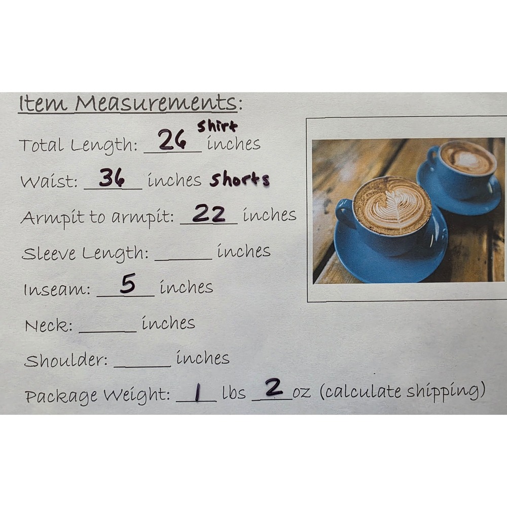 Nordstrom Pajama Shorts Set Blue w/White Piping Tencel Modal Long Sleeve - Picture 2 of 9